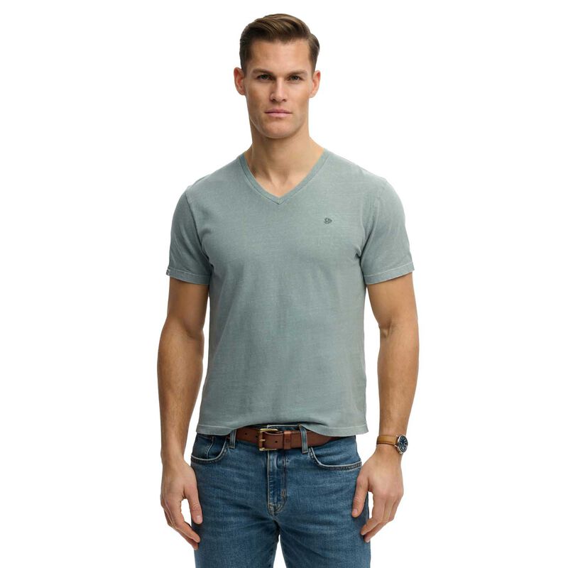Superdry Classic Cotton Linen Vee image number 0
